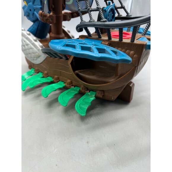 Fisher-Price Imaginext DRAGON SERPENT Rolling Pirate Viking Ship 2010 READ - Picture 6 of 9